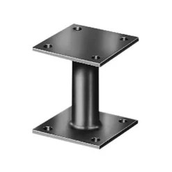 GAH ALBERTS Platine fixe 80/70 x 90/70 x 90 mm K3- Bois De Charpente