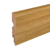GoodHome Plinthe arrondie MDF décor 370 chêne blond 220 x 8 cm, ép.13 mm- Plinthe Pour Parquet Et Stratifié