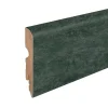 GoodHome Plinthe arrondie MDF décor 5 aspect pierre anthracite 220 x 8 cm, ép.13 mm- Plinthe Pour Parquet Et Stratifié