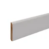 Plinthe Bois|Plinthe Bois<Plinthe arrondie MDF prépeint 120 x 7 cm, ép.10 mm