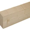 Plinthe arrondie sapin 200 x 9,5 cm, ép.13 mm (vendu par lot de 5)- Plinthe Pour Parquet Et Stratifié|Plinthe Bois