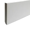 Plinthe Pour Parquet Et Stratifié|Plinthe Bois<Plinthe arêtes vives MDF hydro blanc 244 x 10 cm, ép.12 mm