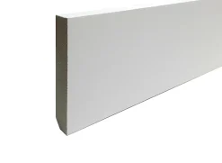 Plinthe Pour Parquet Et Stratifié|Plinthe Bois<Plinthe arêtes vives MDF hydro blanc 244 x 10 cm, ép.12 mm