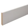 Plinthe arêtes vives MDF prépeint 244 x 7 cm, ép.10 mm- Plinthe Bois|Plinthe Bois