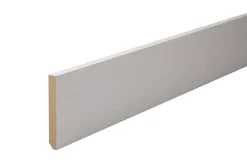 Plinthe arêtes vives MDF prépeint 244 x 7 cm, ép.10 mm- Plinthe Bois|Plinthe Bois