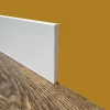 Eternal Parquet Plinthe Bois|Plinthe Bois<Plinthe carrée 100 ml en fibres de bois compactes blanches 120 x 12 mm