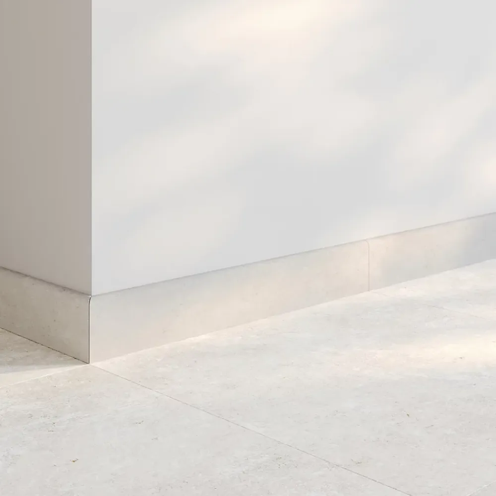 Plinthe Pour Carrelage Sol<Plinthe carrelage blanc Saumur l.9 x L.60 cm