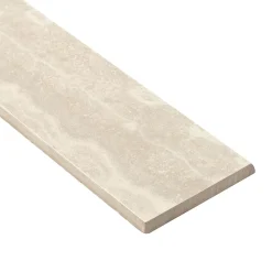 GoodHome Plinthe Pour Carrelage Sol<Plinthe carrelage effet pierre beige L.60 x l.7,5 cm x ép.9 mm, Kyat