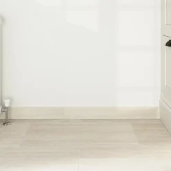 GoodHome Plinthe Pour Carrelage Sol<Plinthe carrelage effet pierre beige L.60 x l.7,5 cm x ép.9 mm, Kyat