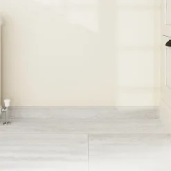 GoodHome Plinthe Pour Carrelage Sol<Plinthe carrelage gris effet pierre L.60 x l.7,5 cm x ép.9 mm, Kyat