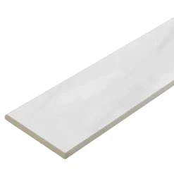GoodHome Plinthe Pour Carrelage Sol<Plinthe carrelage intérieur effet marbre blanc L.60 x l.8 cm x ép.9 mm, Ultimate Marble