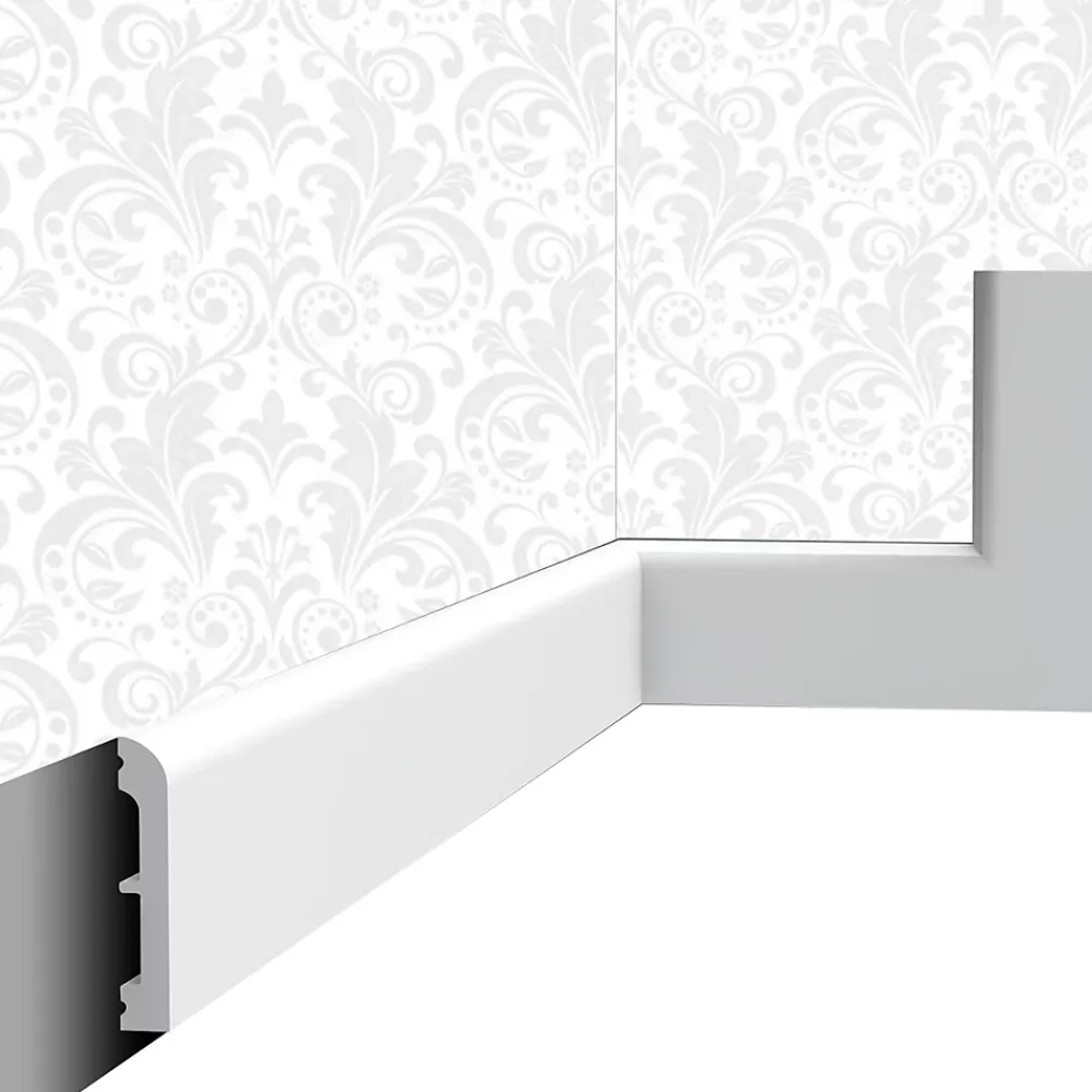 Cimaises Et Plus Lambris Mural<Plinthe décorative P03 - 7,5x1,3x200cm (h x p x L) - moulure d