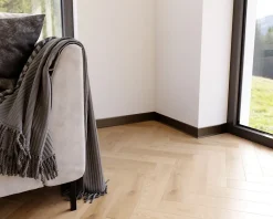 Ilcom Plinthe Pour Parquet Et Stratifié<Plinthe décorative pour mur F Noir mat - 80mm x 2700mm x 0,65 ep.