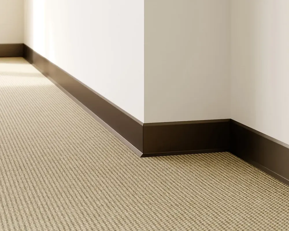 Ilcom Plinthe Pour Parquet Et Stratifié<Plinthe décorative pour mur F Noir mat - 80mm x 2700mm x 0,65 ep.