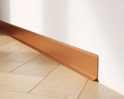 Ilcom Plinthe Pour Parquet Et Stratifié<Plinthe décorative pour mur F Cuivre satiné - 60mm x 2700mm x 0,65 ep.