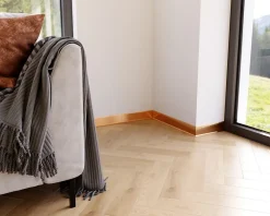 Ilcom Plinthe Pour Parquet Et Stratifié<Plinthe décorative pour mur F Cuivre satiné - 60mm x 2700mm x 0,65 ep.