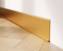 Ilcom Plinthe Pour Parquet Et Stratifié<Plinthe décorative pour mur F Or satiné - 80mm x 2700mm x 0,65 ep.