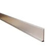 Ilcom Plinthe décorative pour mur F Argent satiné - 60mm x 2700mm x 0,65 ep.- Plinthe Pour Parquet Et Stratifié