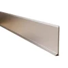 Ilcom Plinthe Pour Parquet Et Stratifié<Plinthe décorative pour mur F Argent satiné - 100mm x 2700mm x 0,65 ep.