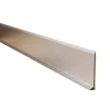 Ilcom Plinthe Pour Parquet Et Stratifié<Plinthe décorative pour mur F Argent satiné - 80mm x 2700mm x 0,65 ep.