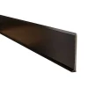 Ilcom Plinthe décorative pour mur F Noir mat - 100mm x 2700mm x 0,65 ep.- Plinthe Pour Parquet Et Stratifié