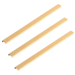 Brand Home Deluxe Panneau Décoratif En Bois<Plinthe décorative pour panneau acoustique Lot de 3 - Or 50 cm
