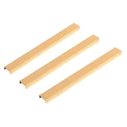 Brand Home Deluxe Panneau Décoratif En Bois<Plinthe décorative pour panneau acoustique Lot de 3 - Or 30 cm
