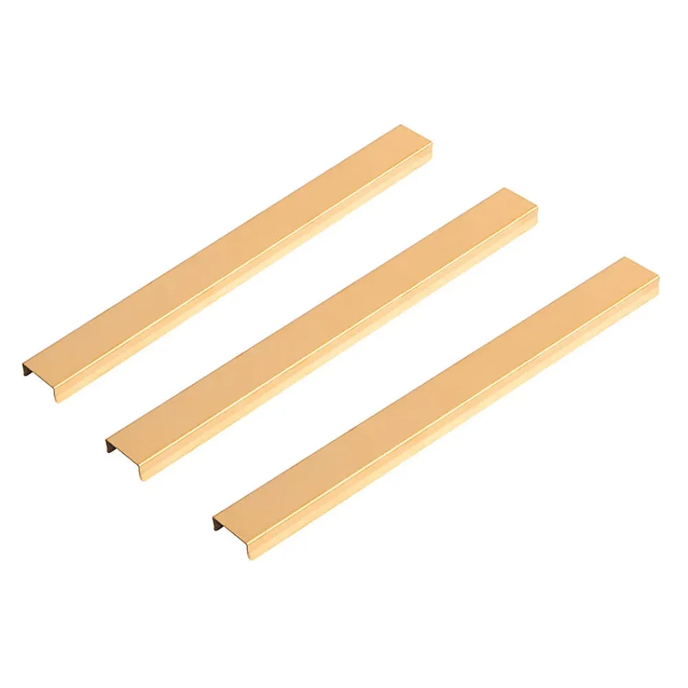Brand Home Deluxe Panneau Décoratif En Bois<Plinthe décorative pour panneau acoustique Lot de 3 - Or 30 cm