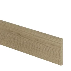 GoodHome Plinthe de cuisine Elcot effet chêne H.15 x l.240 x ép.1,6 cm- Plinthe De Cuisine