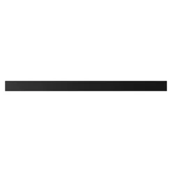 GoodHome Plinthe De Cuisine<Plinthe de cuisine Stevia noir H. 15 x l. 240 x Ep. 1,6 cm