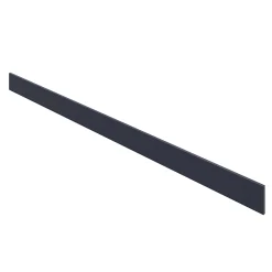 GoodHome Plinthe de cuisine Garcinia et Stevia bleu mat H. 15 cm x l. 2.4 m x Ep. 16 mm- Plinthe De Cuisine