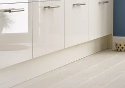 GoodHome Plinthe de cuisine Stevia et Garcinia Crème H. 15 cm x l. 2.4 m x Ep. 16 mm- Plinthe De Cuisine