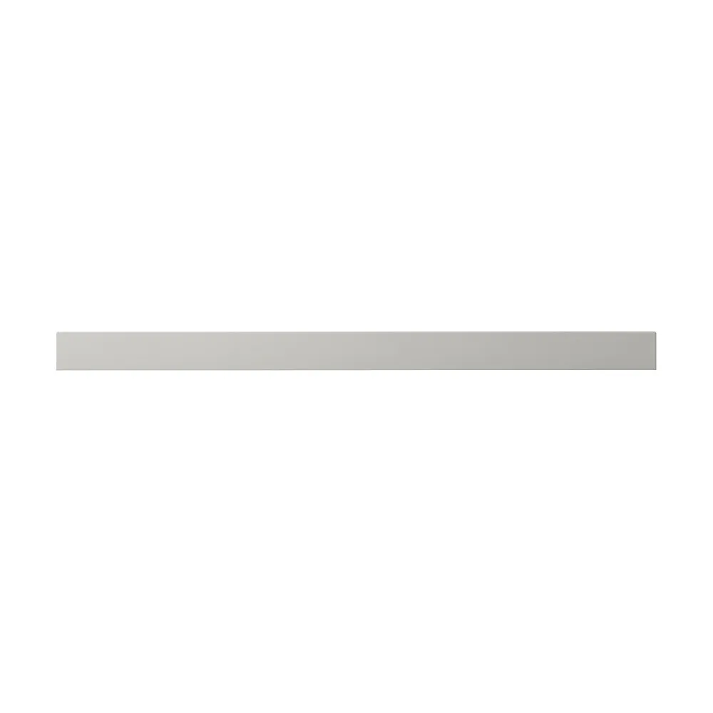 GoodHome Plinthe de cuisine Stevia gris mat H. 15 x l. 240 x Ep. 1,6 cm- Plinthe De Cuisine