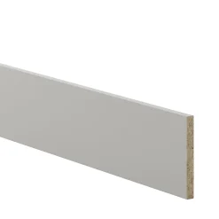 GoodHome Plinthe de cuisine Stevia gris mat H. 15 x l. 240 x Ep. 1,6 cm- Plinthe De Cuisine