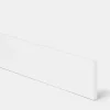 GoodHome Plinthe de cuisine Artemisia blanc H. 15 cm x l. 2.4 m x Ep. 16 mm- Plinthe De Cuisine