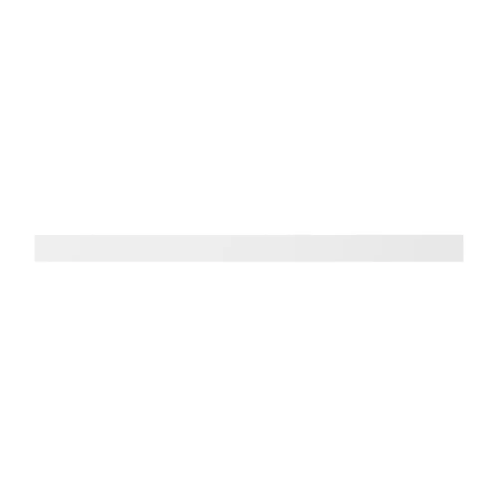 Plinthe De Cuisine<Plinthe de cuisine GoodHome Garcinia blanc mat H. 15 cm x l. 2,4 m x Ép. 16mm
