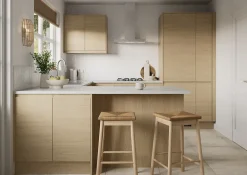 Plinthe de cuisine GoodHome Garcinia effet chêne H. 15 cm x l. 2,4 m x Ép. 16 mm- Plinthe De Cuisine