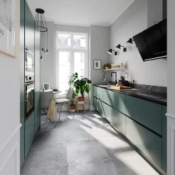 GoodHome Plinthe de cuisine Stevia vert H. 15 x l. 240 x Ep. 1,6 cm- Plinthe De Cuisine