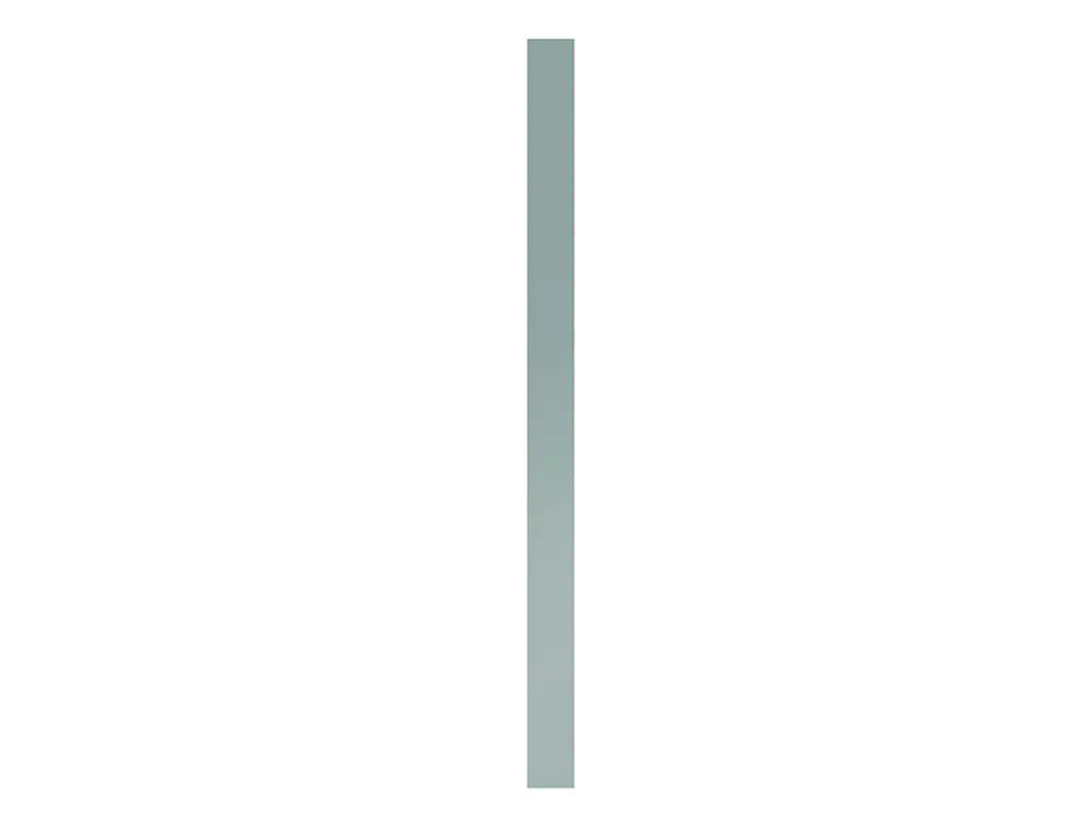 Palma Plinthe de cuisine bleu aqua brillant H.15 x l.240 x Ep.1,8 cm- Plinthe De Cuisine
