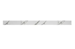 Plinthe De Cuisine<Plinthe de cuisine Palma effet marbre blanc H. 15 cm x l. 2.4 m x Ep. 16 mm