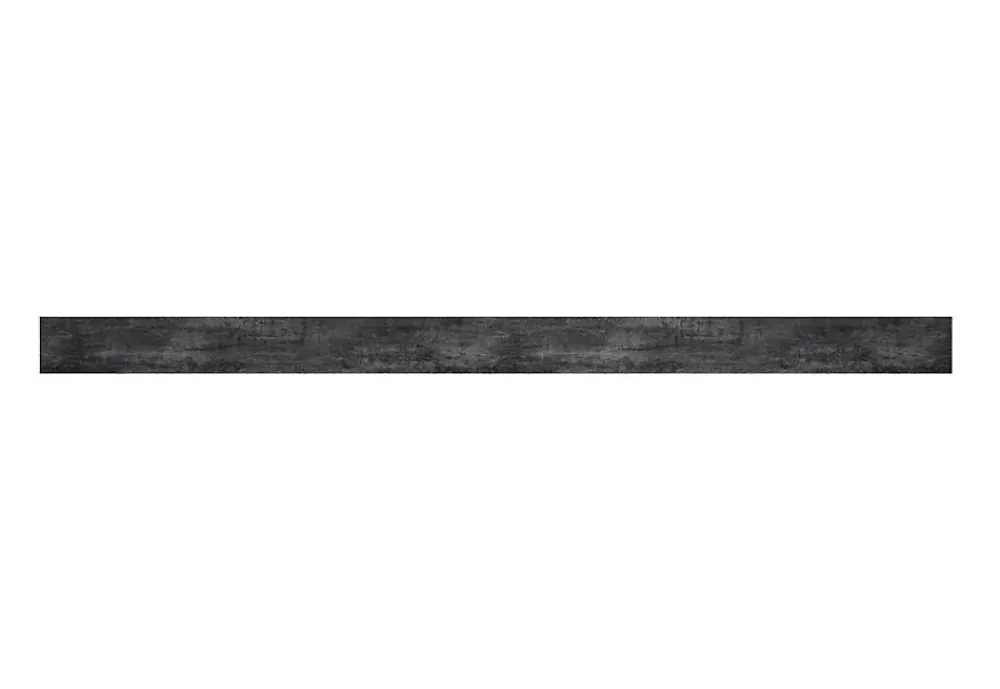 Plinthe de cuisine Palma effet métal oxydé H. 15 cm x l. 2.4 m x Ep. 16 mm- Plinthe De Cuisine
