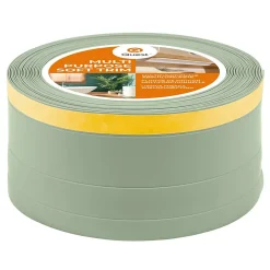Quest Plinthe Pour Sol En Vinyle Et Pvc<Plinthe de finition W2 en PVC 4,en,1 120 mm, baguette autocollante, masquante, plinthe souple pour sol et mur, vert clair, 10 m