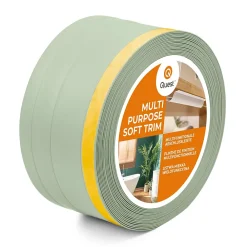 Quest Plinthe Pour Sol En Vinyle Et Pvc<Plinthe de finition W2 en PVC 4,en,1 120 mm, baguette autocollante, masquante, plinthe souple pour sol et mur, vert clair, 10 m