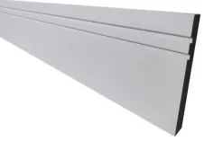 Plinthe Bois|Plinthe Bois<Plinthe de style moderne MDF prépeint 244 x 12 cm, ép.12 mm