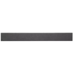 GoodHome Plinthe Pour Carrelage Sol<Plinthe en carrelage anthracite effet ardoise L.61 x l.7,5 cm x ép.9 mm, Slate