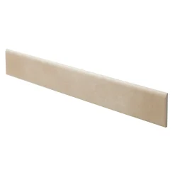 GoodHome Plinthe Pour Carrelage Sol<Plinthe en carrelage beige mat L.60 x l.8 cm x ép.10 mm, Smooth