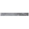 GoodHome Plinthe en carrelage effet pierre anthracite L.61,5 x l.7,5 cm x ép.9 mm, Shaded- Plinthe Pour Carrelage Sol