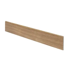 GoodHome Plinthe en carrelage effet bois miel L.60 x l.8 cm x ép.9 mm, Rustic Wood- Plinthe Pour Carrelage Sol