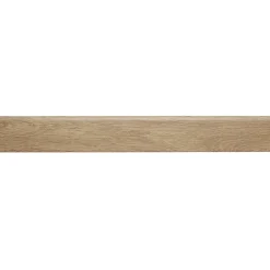 GoodHome Plinthe en carrelage effet bois brut naturel L.60 x l.8 cm x ép.9 mm, Rustic Wood- Plinthe Pour Carrelage Sol