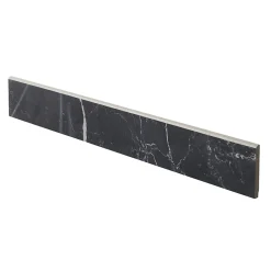 Colours Plinthe Pour Carrelage Sol<Plinthe en carrelage effet marbre noir poli L.59,5 x l.8 cm x ép.10 mm, Ultimate Marble